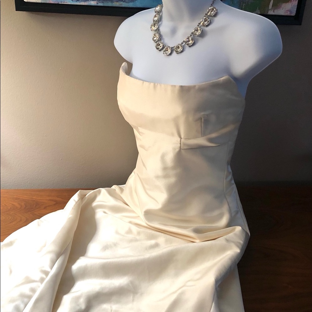 Justina McCaffrey Kimberly/Tuxedo Wedding Dress